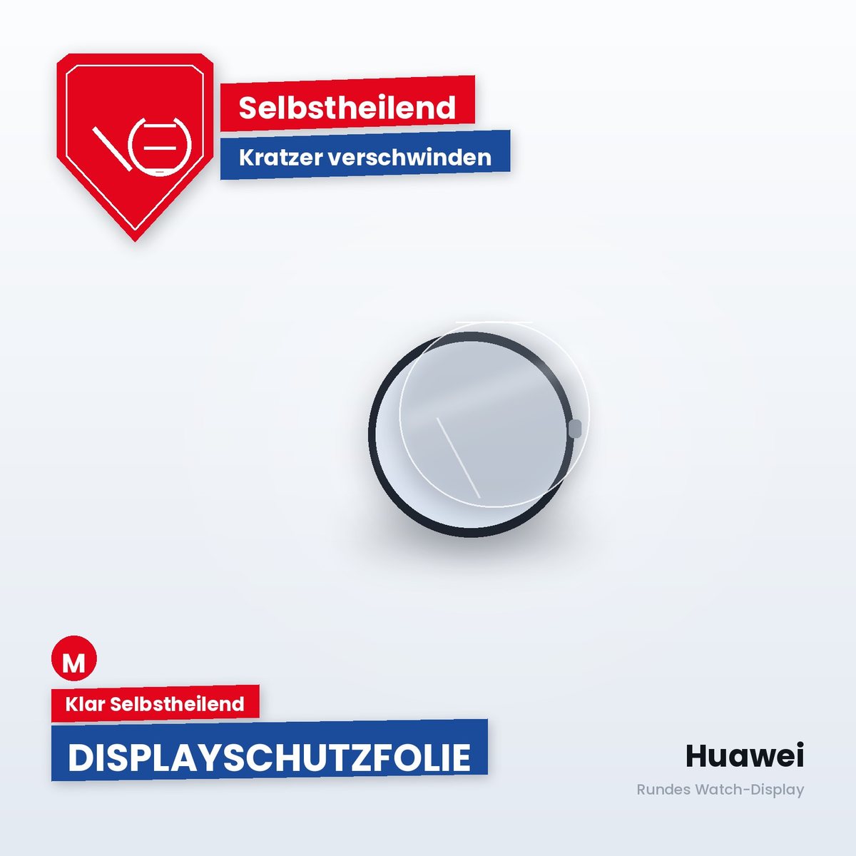 Displayschutzfolie Huawei – Klar Selbstheilend