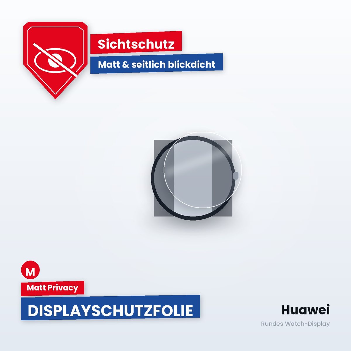 Displayschutzfolie Huawei – Matt Privacy