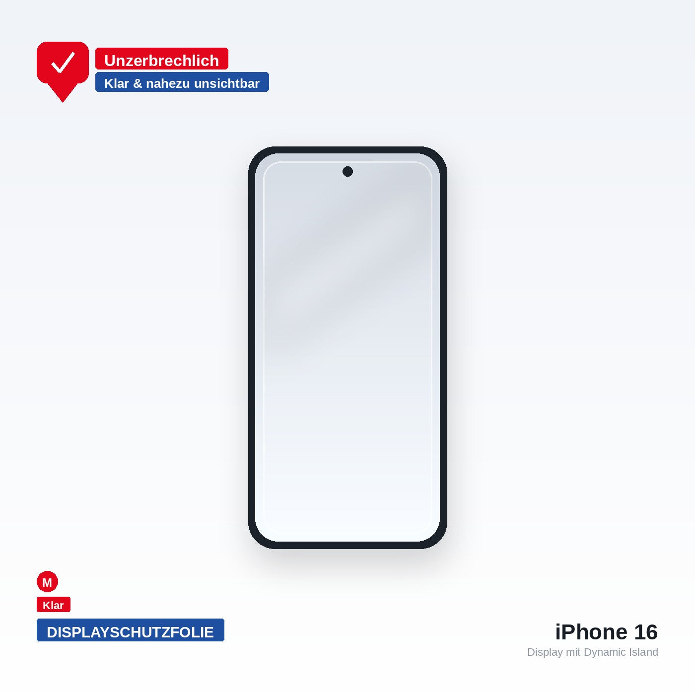 Displayschutzfolie iPhone 16