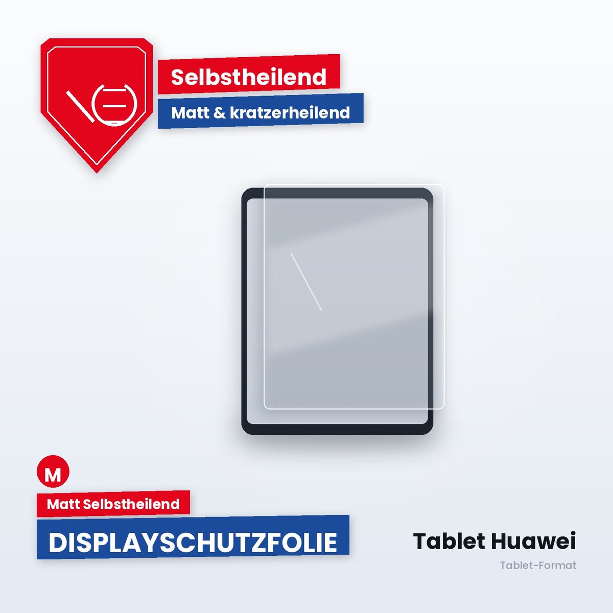 Displayschutzfolie Tablet Huawei – Matt Selbstheilend